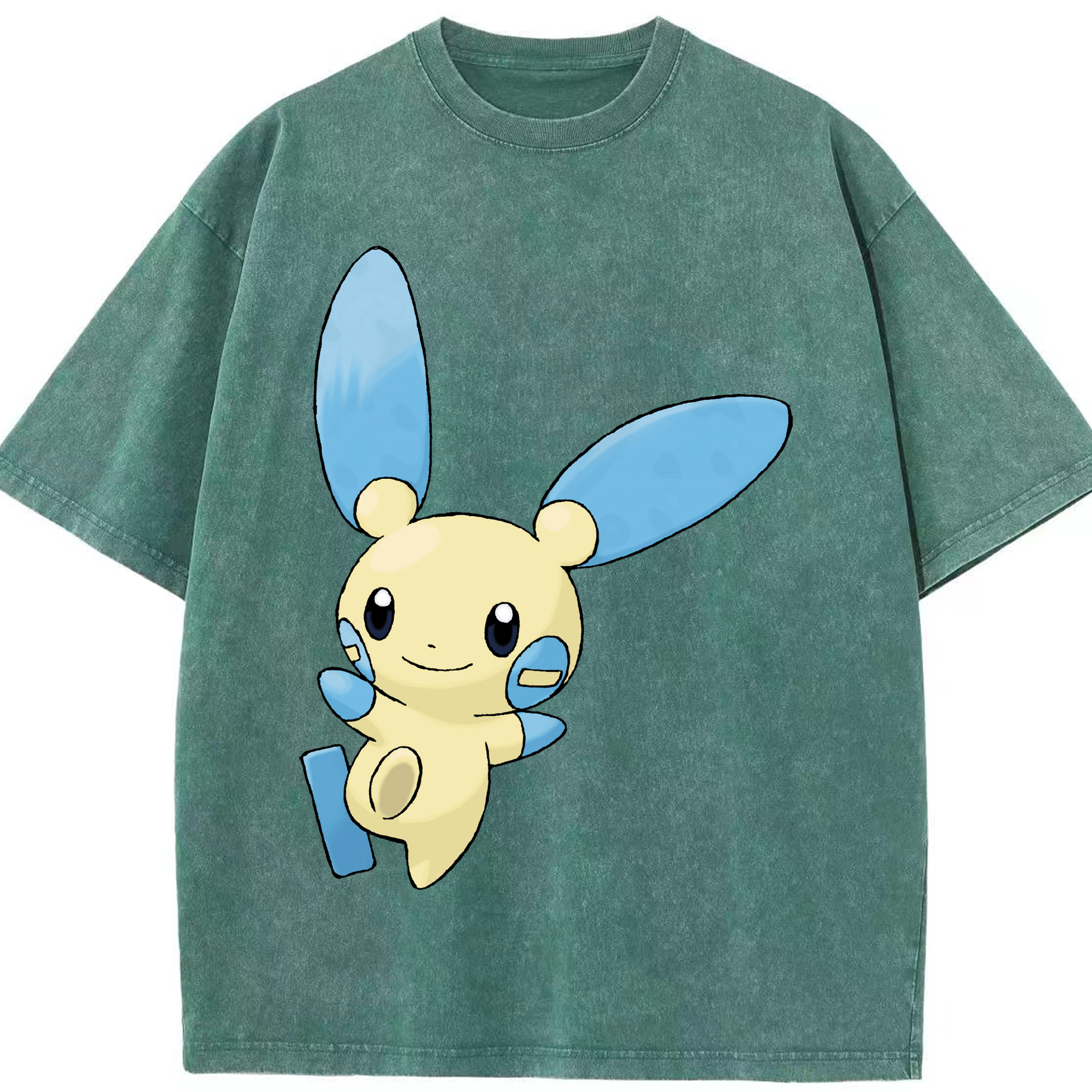 （画像用） ポケットモンスター Pokémon 綿100% ヴィンテージ風 半袖Tシャツ（フロントプリント）